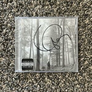 Signed and sealed Taylor Swift folklore cd